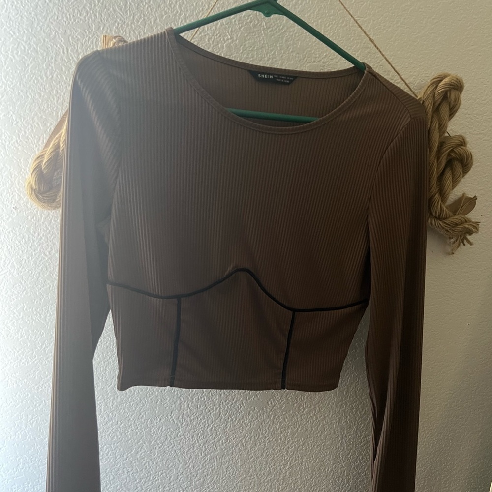 ShEIN Crop top long sleeve